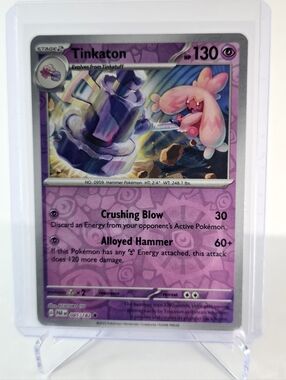 Pokémon TCG - Tinkaton - Paradox Rift - Reverse Holo - 085/182